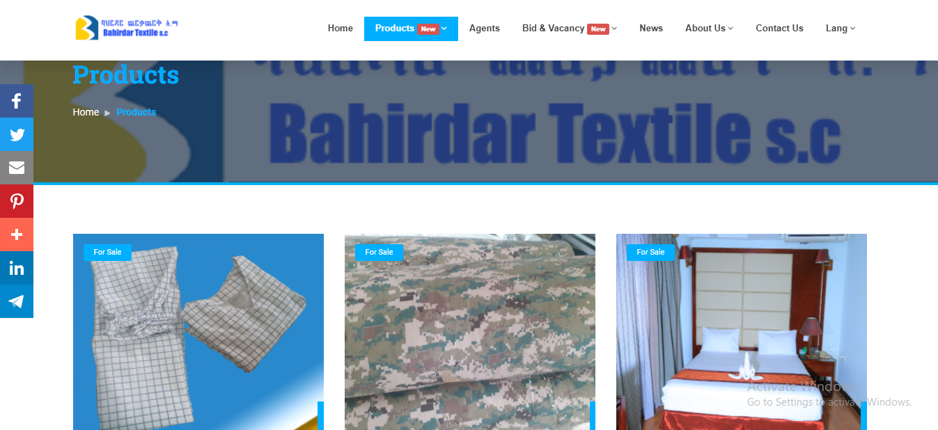 Bahir Dar Textile Share Company